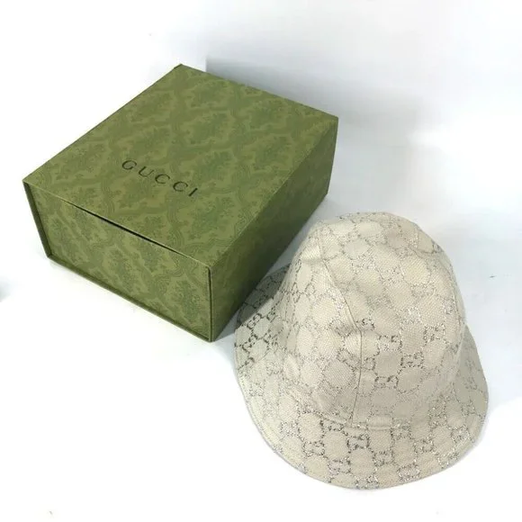 帽子 GUCCI GG Lame Bucket Hat 631951 Gucci | Accessories | Auth